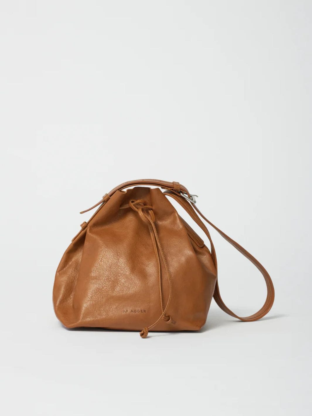AF Agger Bags Veske | Full Leather Grain Bucket Bag