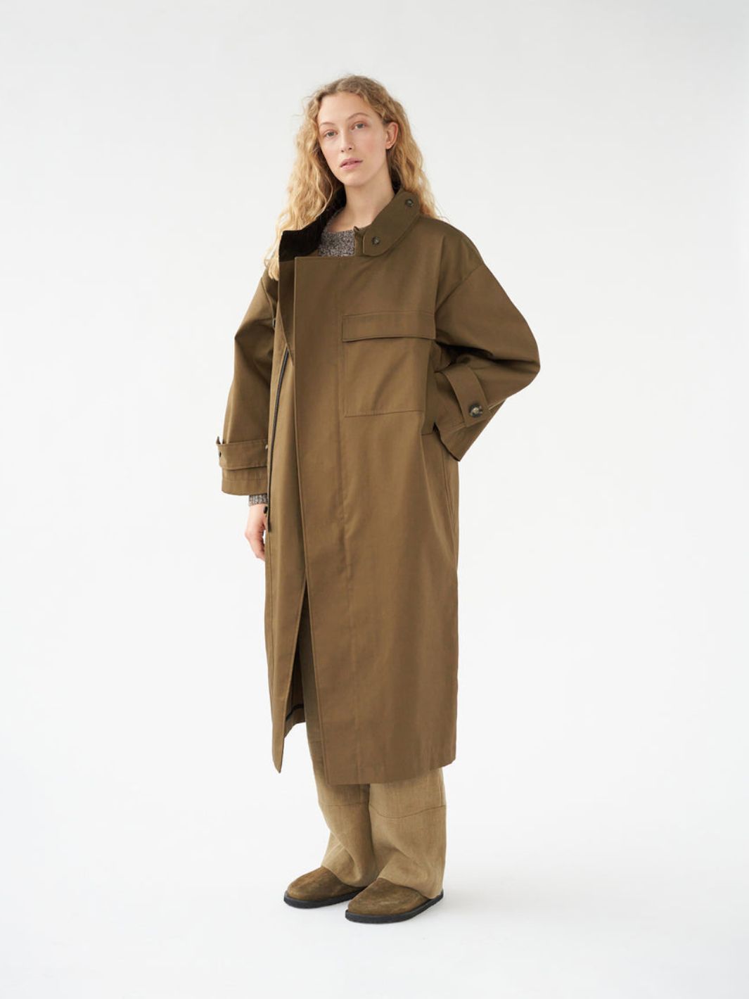 AF Agger Outerwear Kåpe | Water Resistant Coat Loden