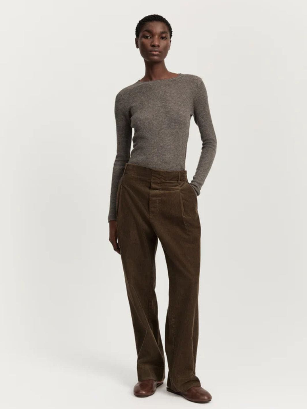 Aiayu Bukser Bukse | Billy Pant Corduroy Bark