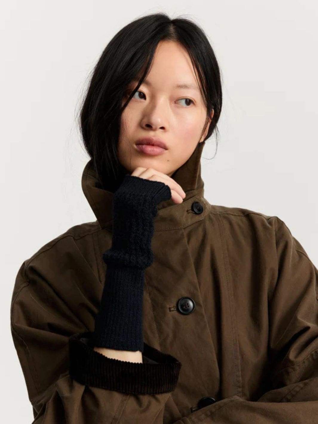 Aiayu Outerwear Kåpe | Jay Coat Oilskin Bark