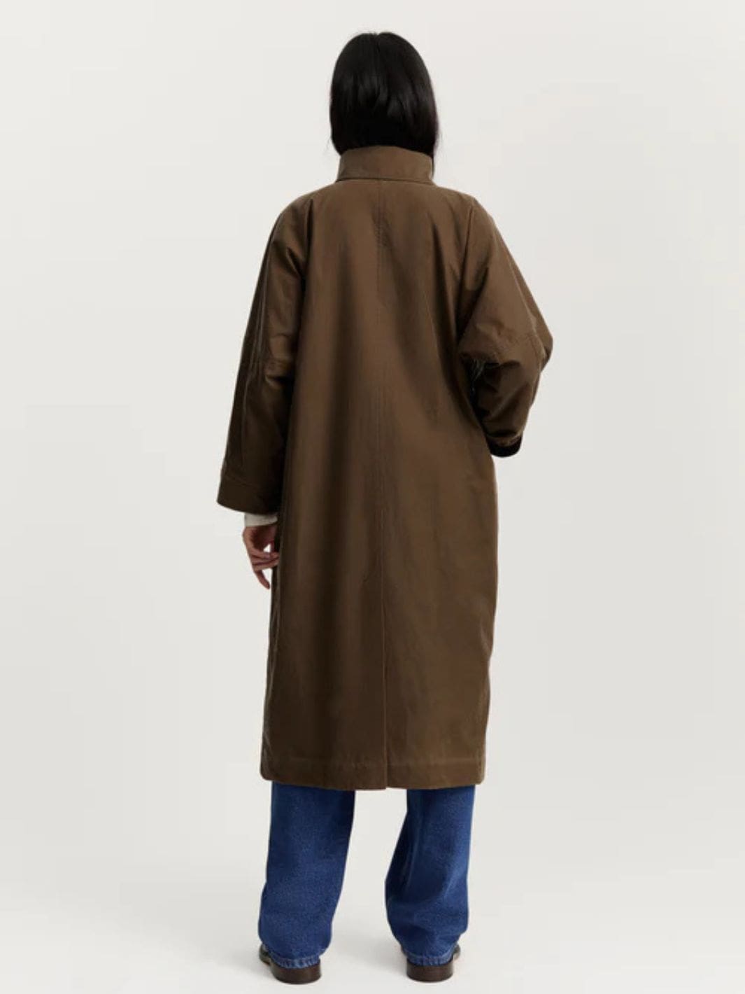 Aiayu Outerwear Kåpe | Jay Coat Oilskin Bark