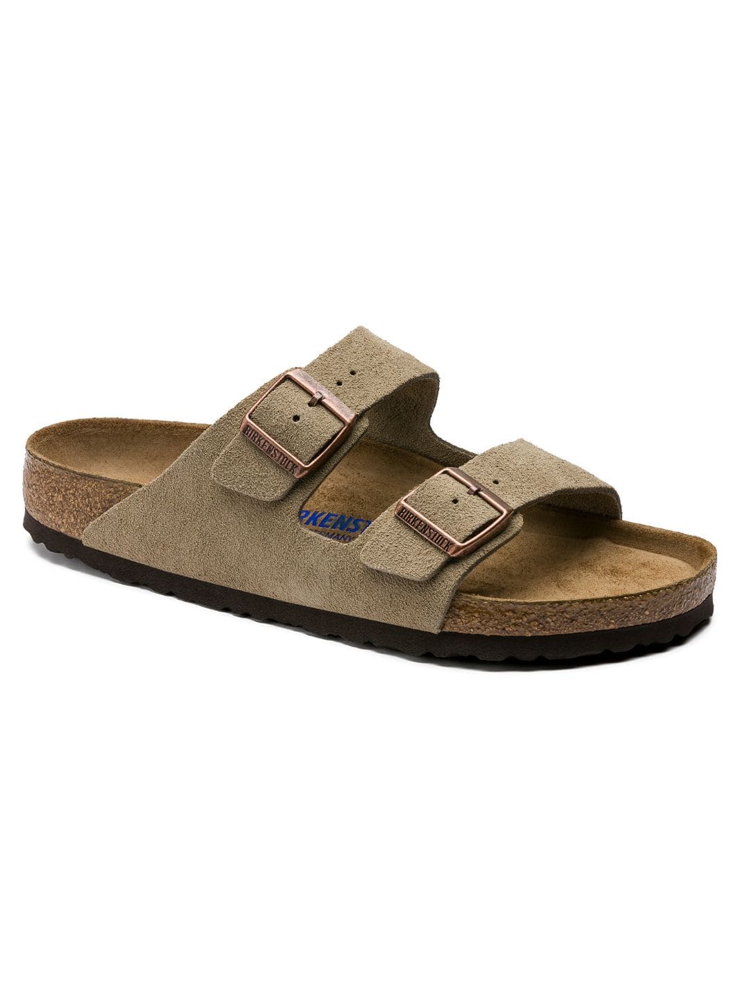 Birkenstock Shoes Sandaler | Arizona Soft Footbed Suede Taupe