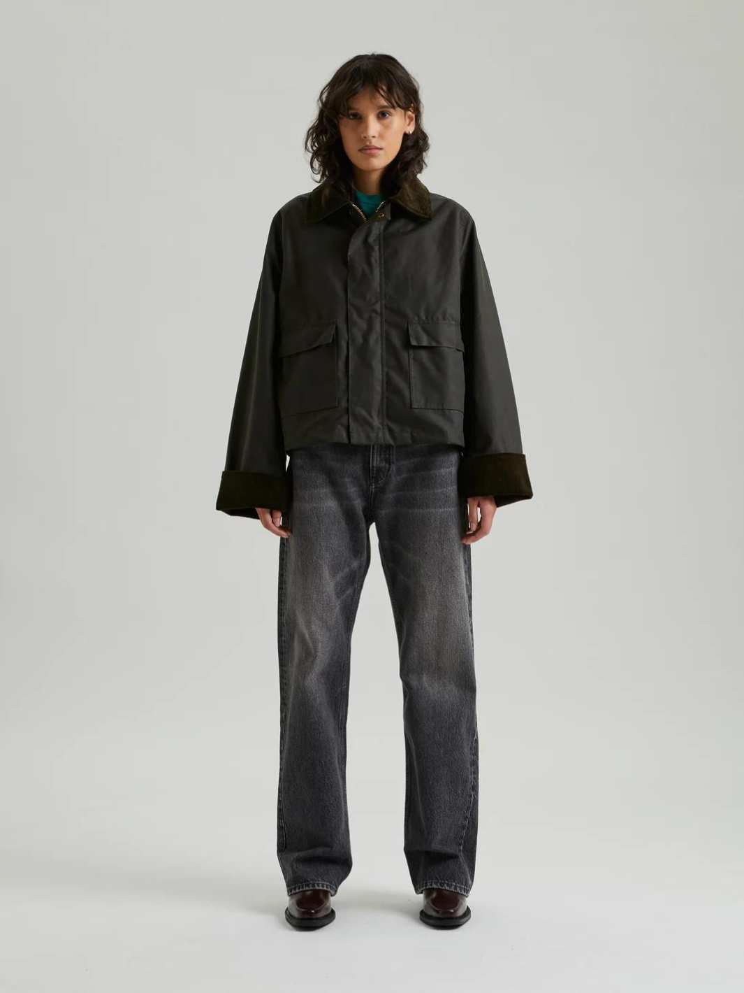 Brixtol Textiles Outerwear Jakke | Sissel Wax Olive