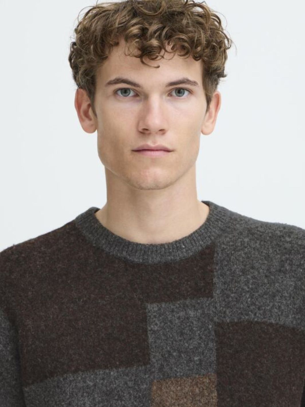 Casual Friday Sweaters Genser | Wiren Geometric Knit