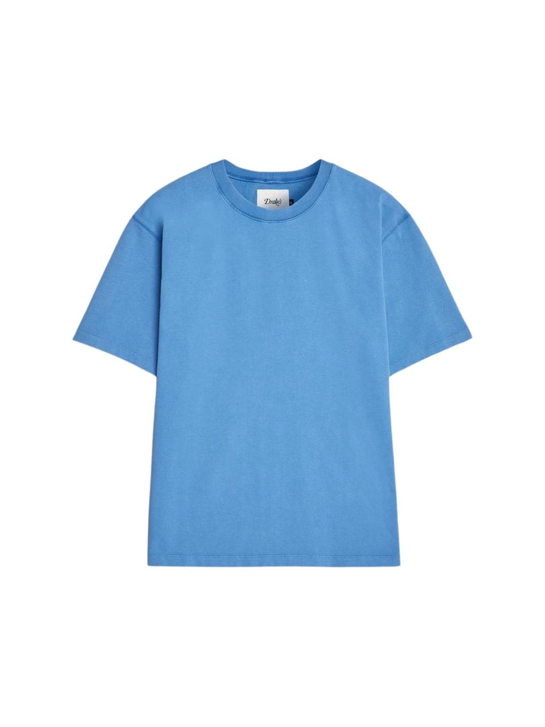 Drake's Tees & Longsleeves T-Skjorte | Washed Hiking Tee Blue