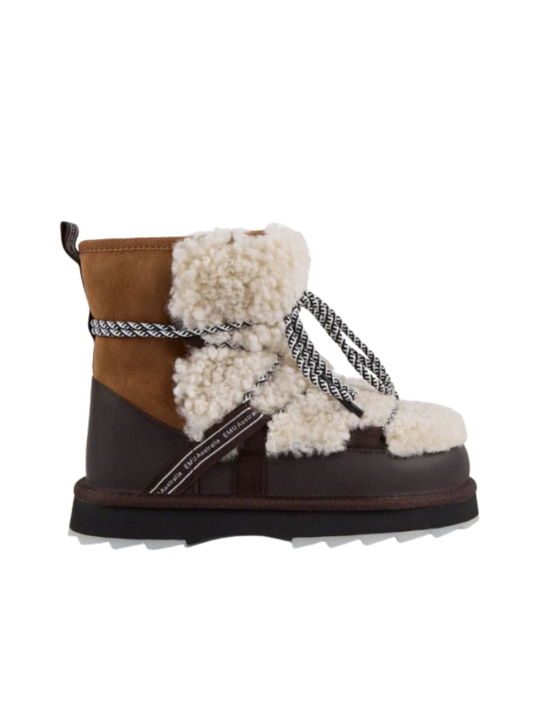 EMU Shoes Boots | Blurred Teddy Chestnut