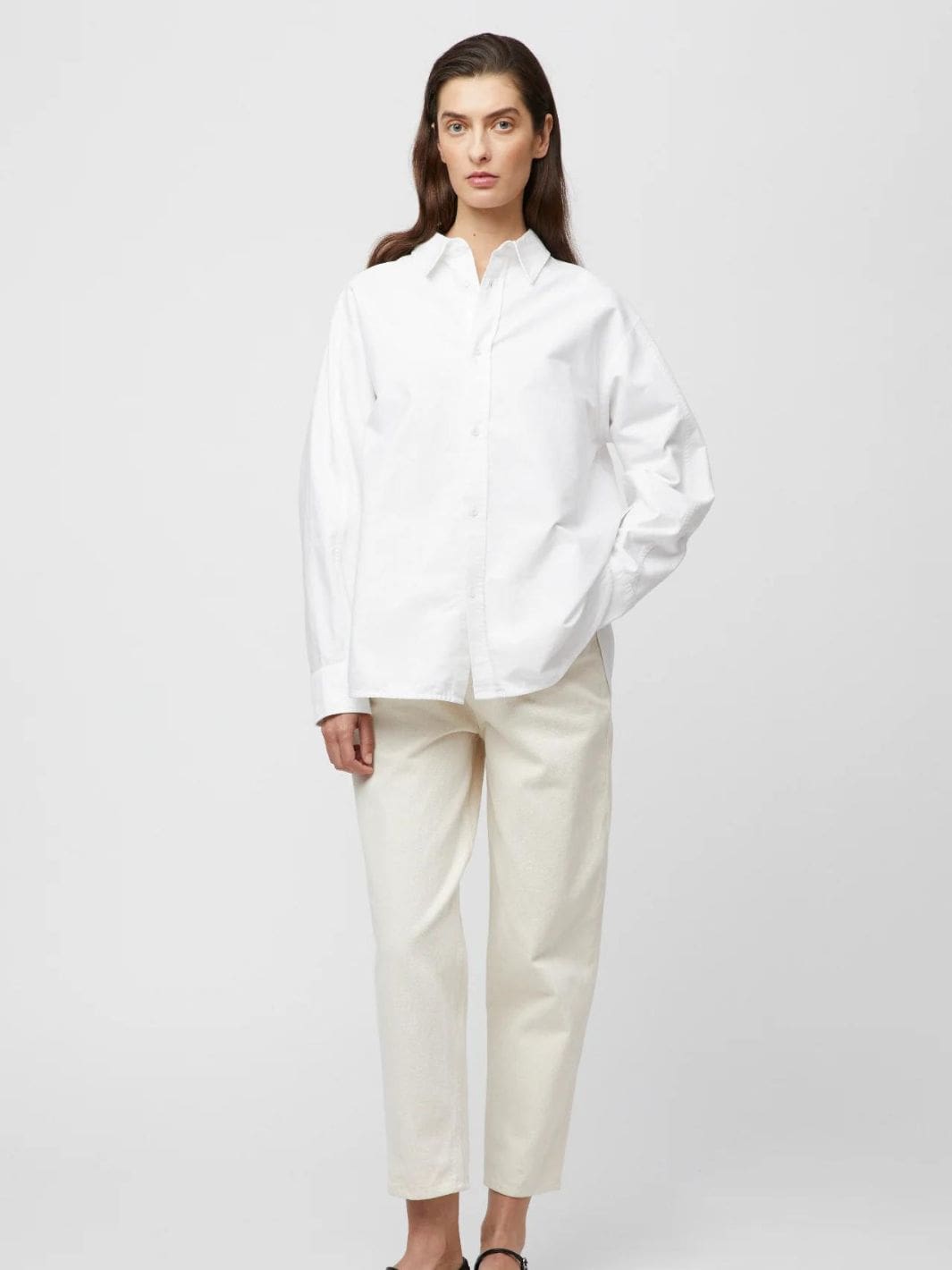 Fall Winter Spring Summer Shirts Skjorte | Oxford Coastal Shirt Bright White