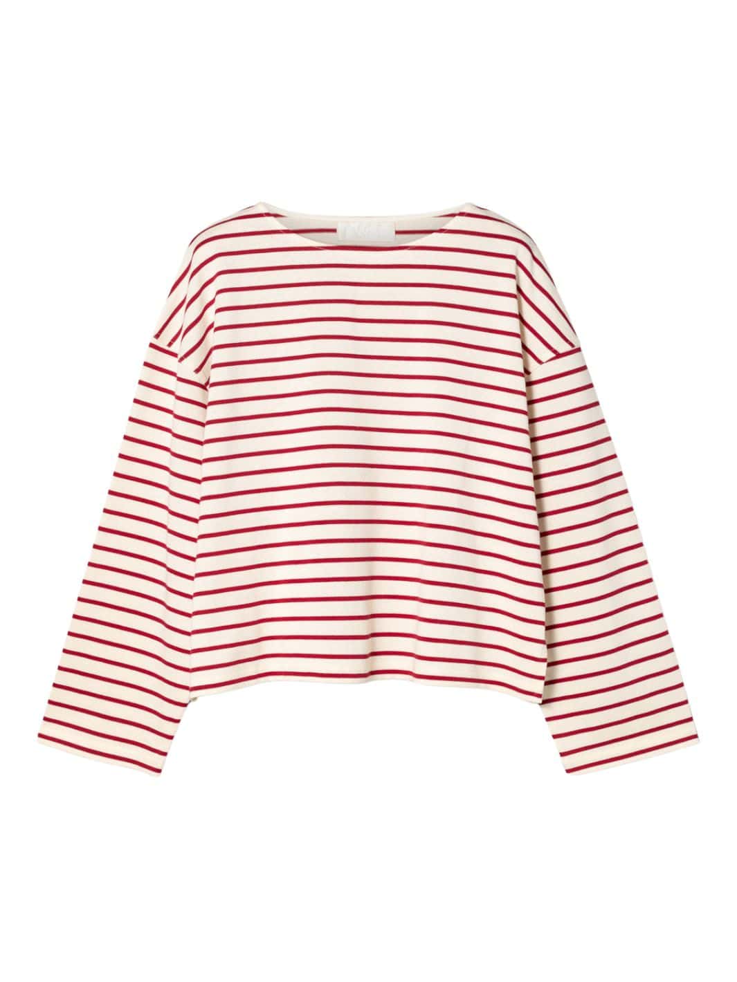 Fall Winter Spring Summer Sweaters Longsleeve | Breton Boatneck Cream Winetasting Stripe