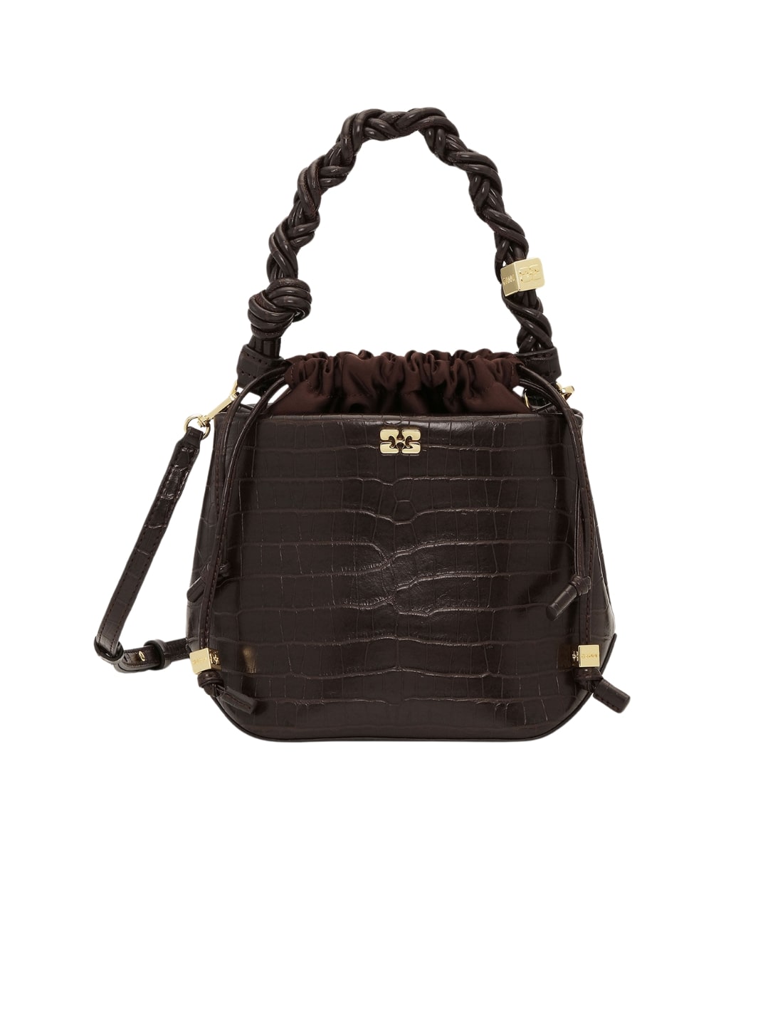 Ganni Bags Veske | Bou Bucket Bag Croco