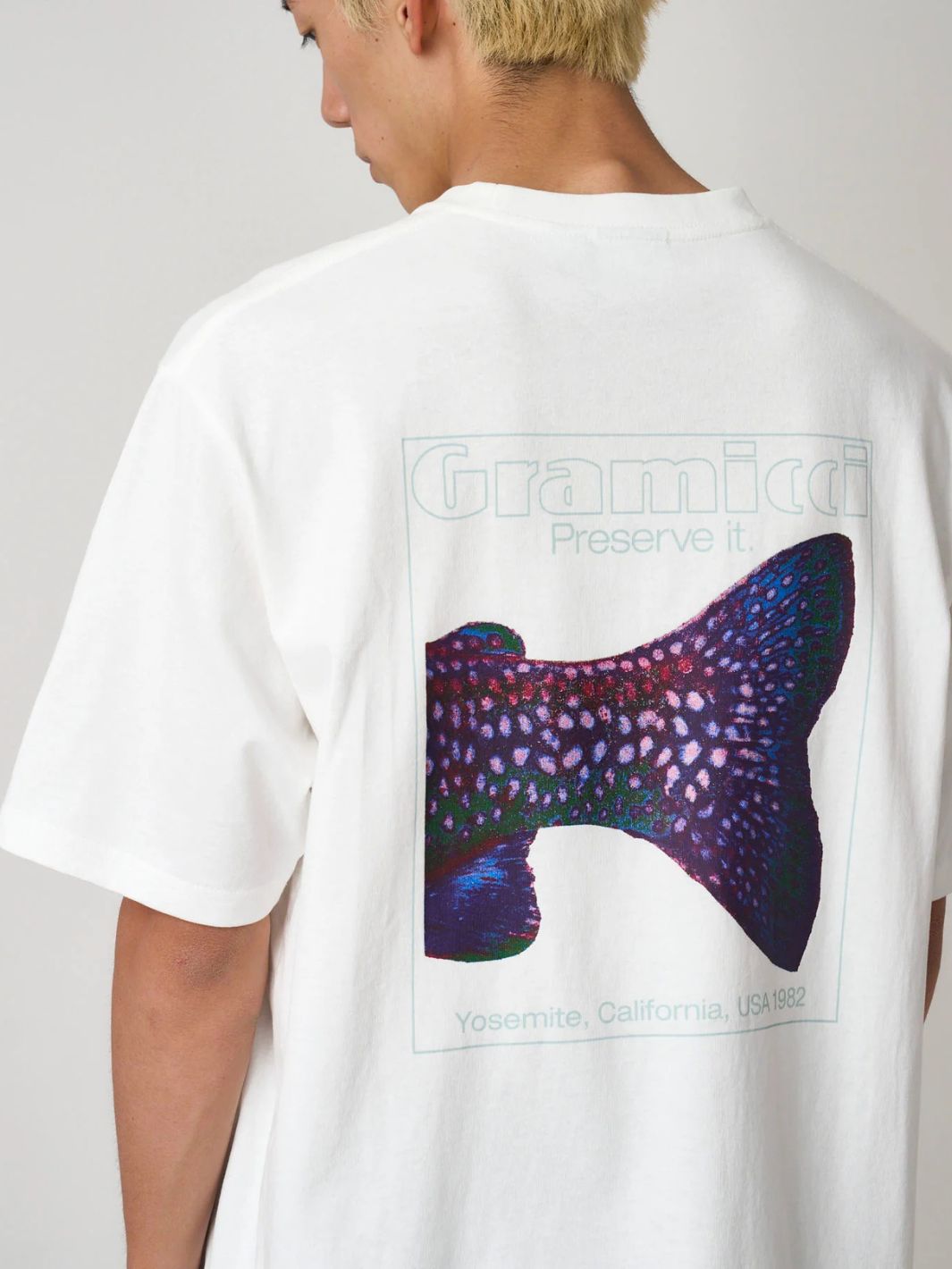 Gramicci Tees & Longsleeves T-skjorte | Trouttail Tee White