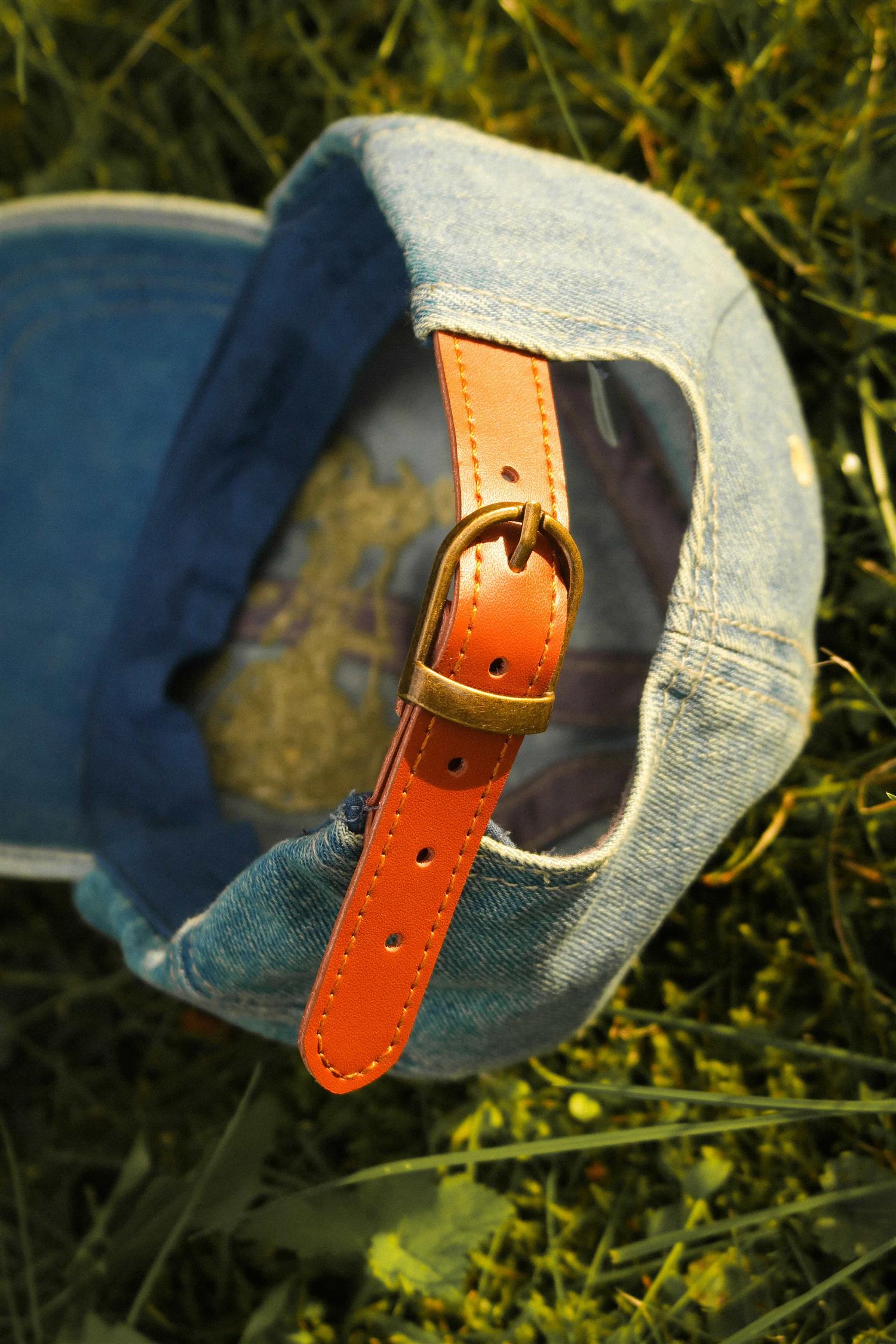Hotel Accessories Cap | Wagon Embroidered Denim Hat