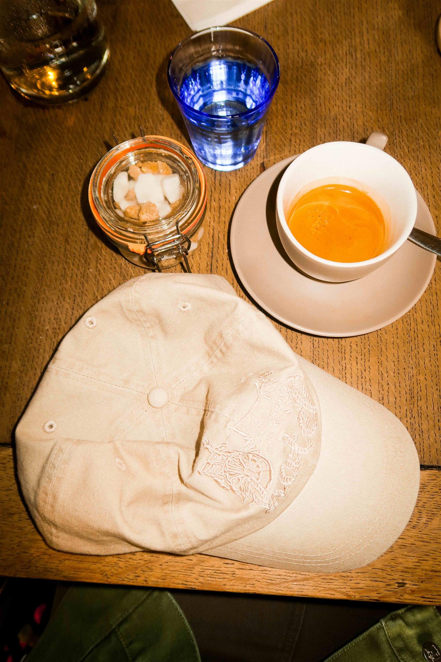 Hotel Accessories Cap | Wagon Embroidered Denim Hat