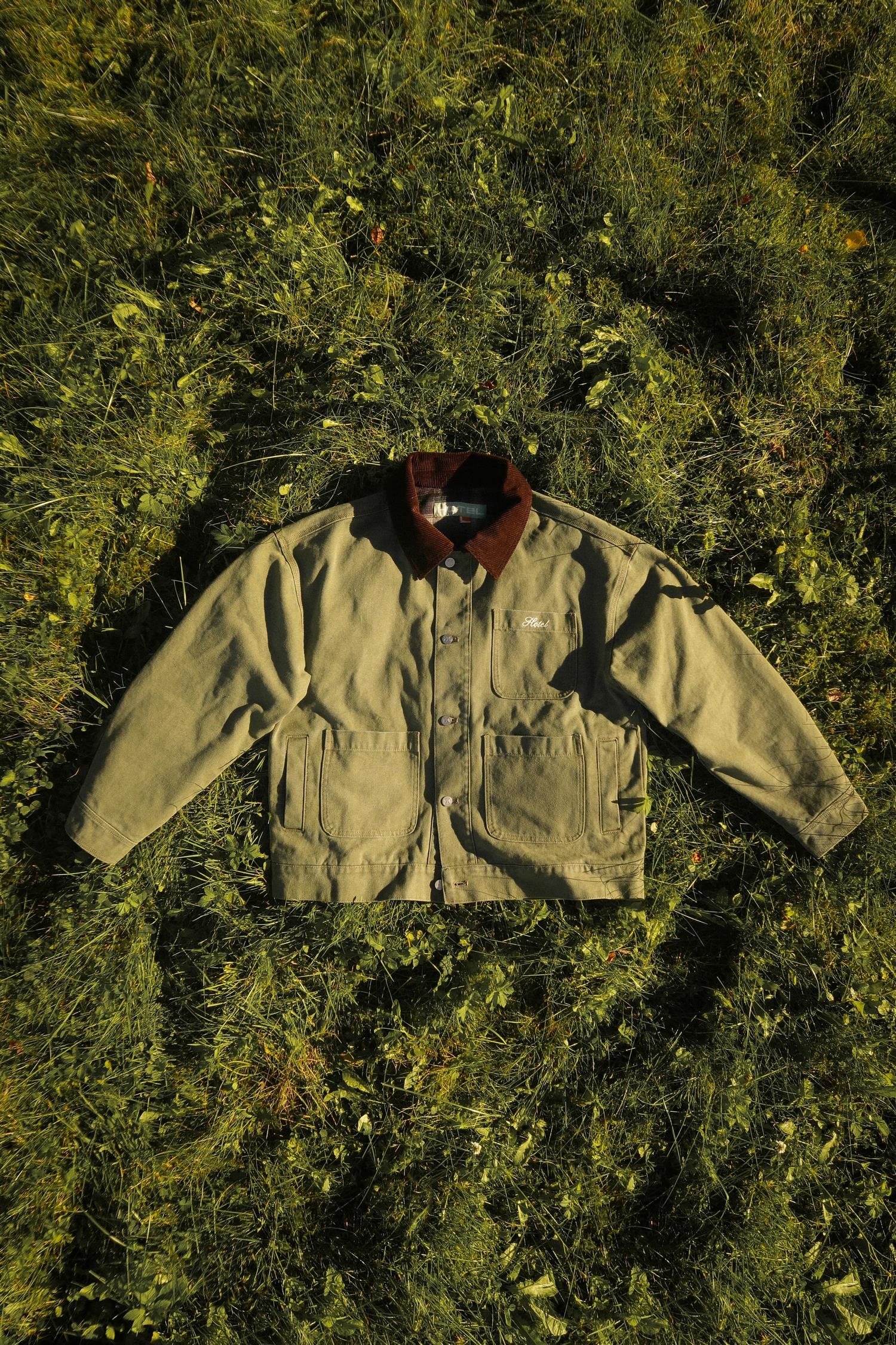 Hotel Outerwear Jakke | Canvas Chore Jacket Olive