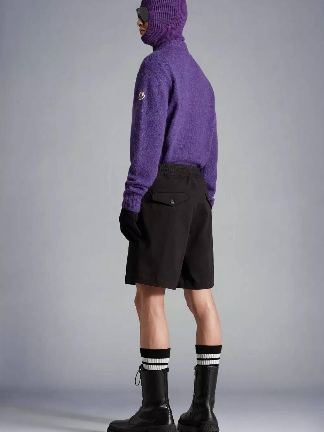 Moncler Shorts Shorts | Gabardine Shorts Black