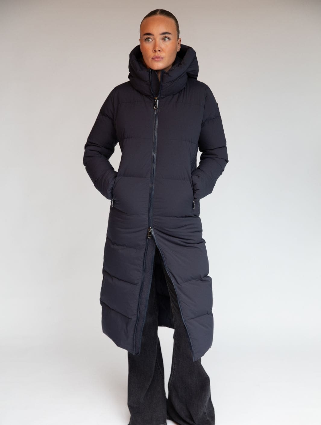 Monel Outerwear Jakke | Val Cenis Long Tech Midnight Navy