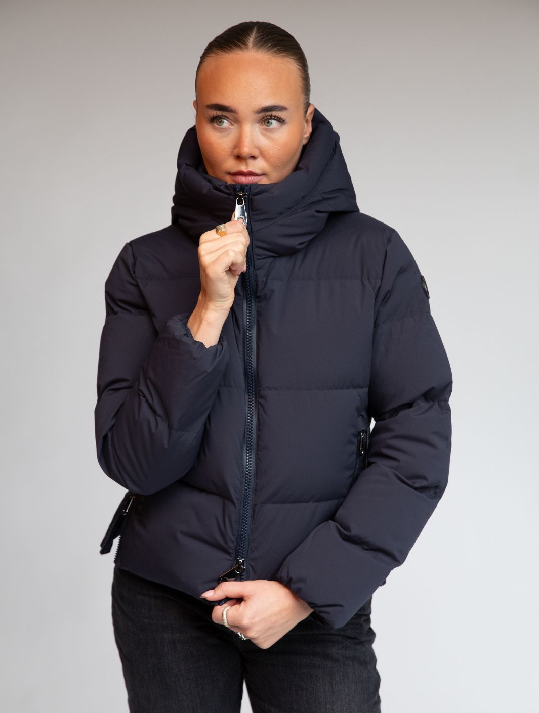 Monel Outerwear Jakke | Val Cenis Short Tech Midnight Navy