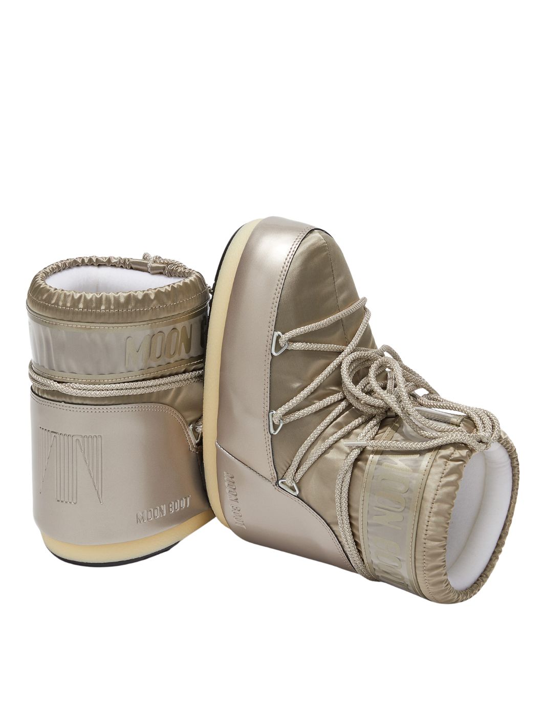 Moon Boot Shoes Boots | MB Icon Low Glance Platinum