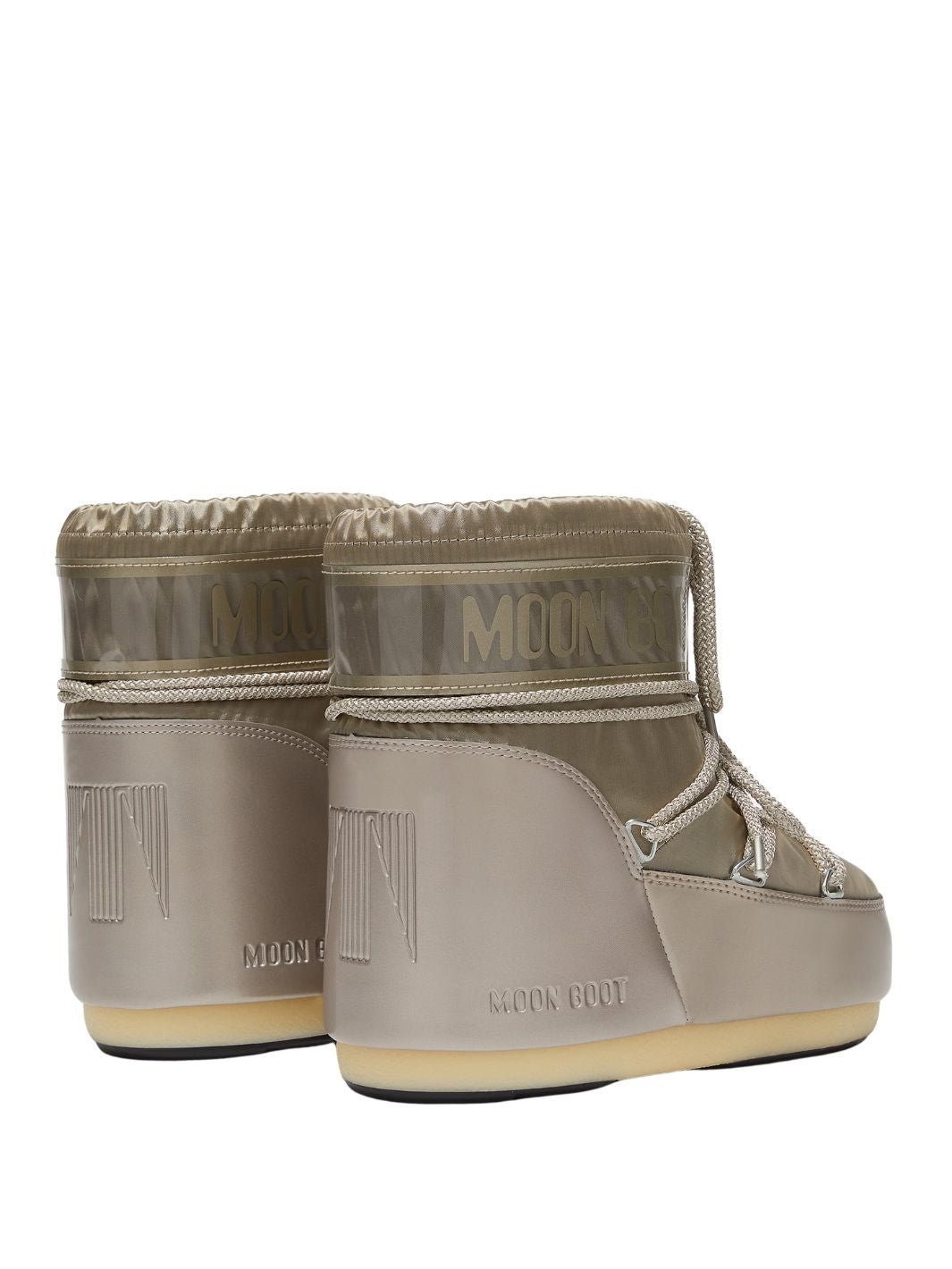 Moon Boot Shoes Boots | MB Icon Low Glance Platinum