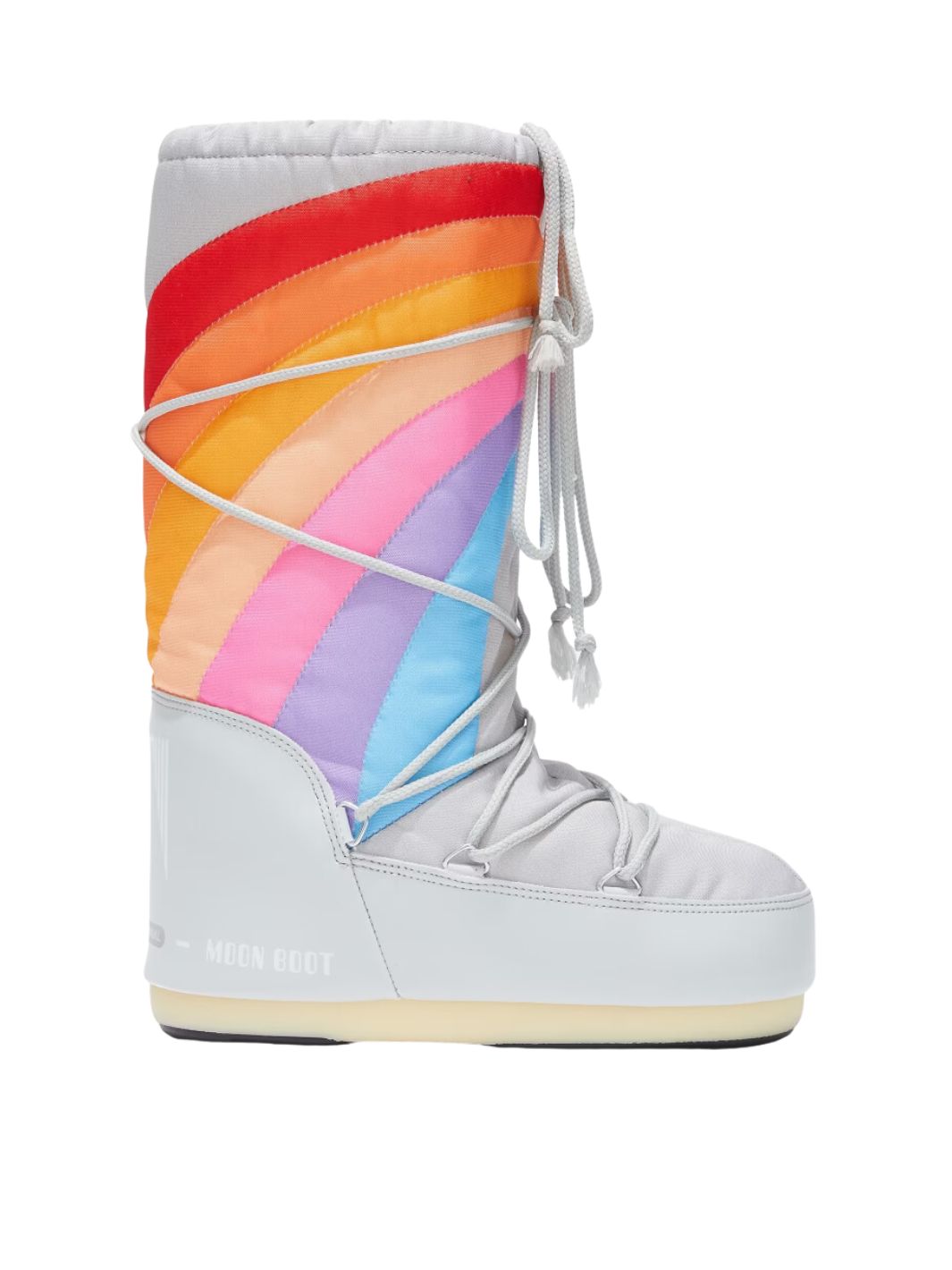 Moon Boot Shoes Boots | MB Icon Rainbow Glacier/Blue-Red