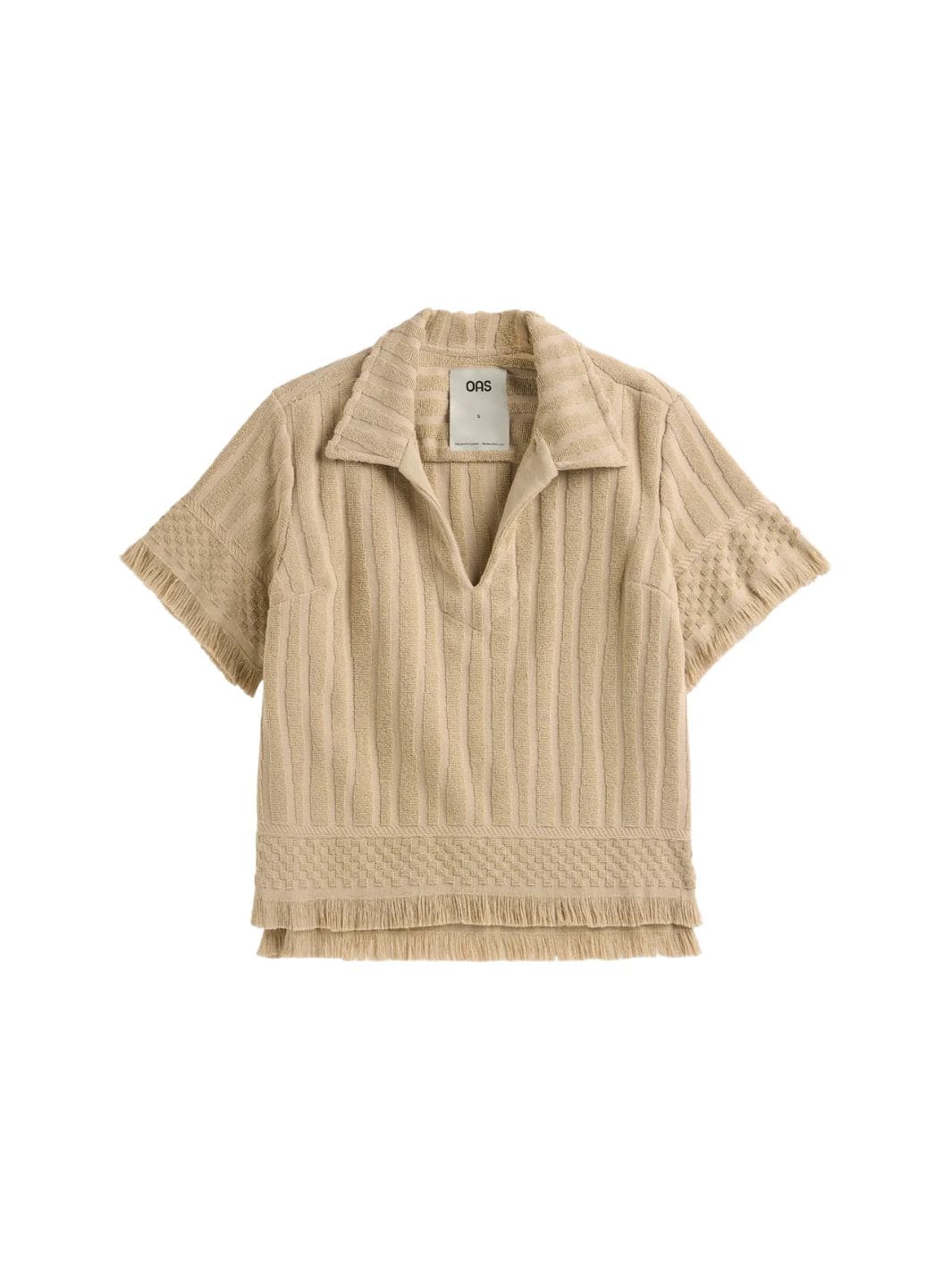 Oas Shirts Skjorte | Glidea Jaffa Terry Shirt Sand