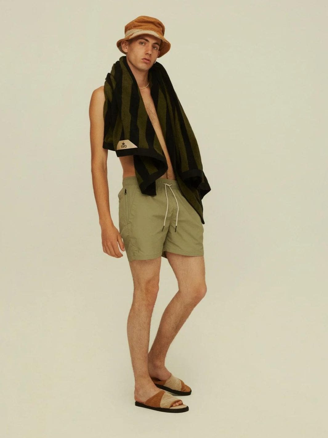 Oas Shorts Badeshorts | Nylon Swim Shorts Green