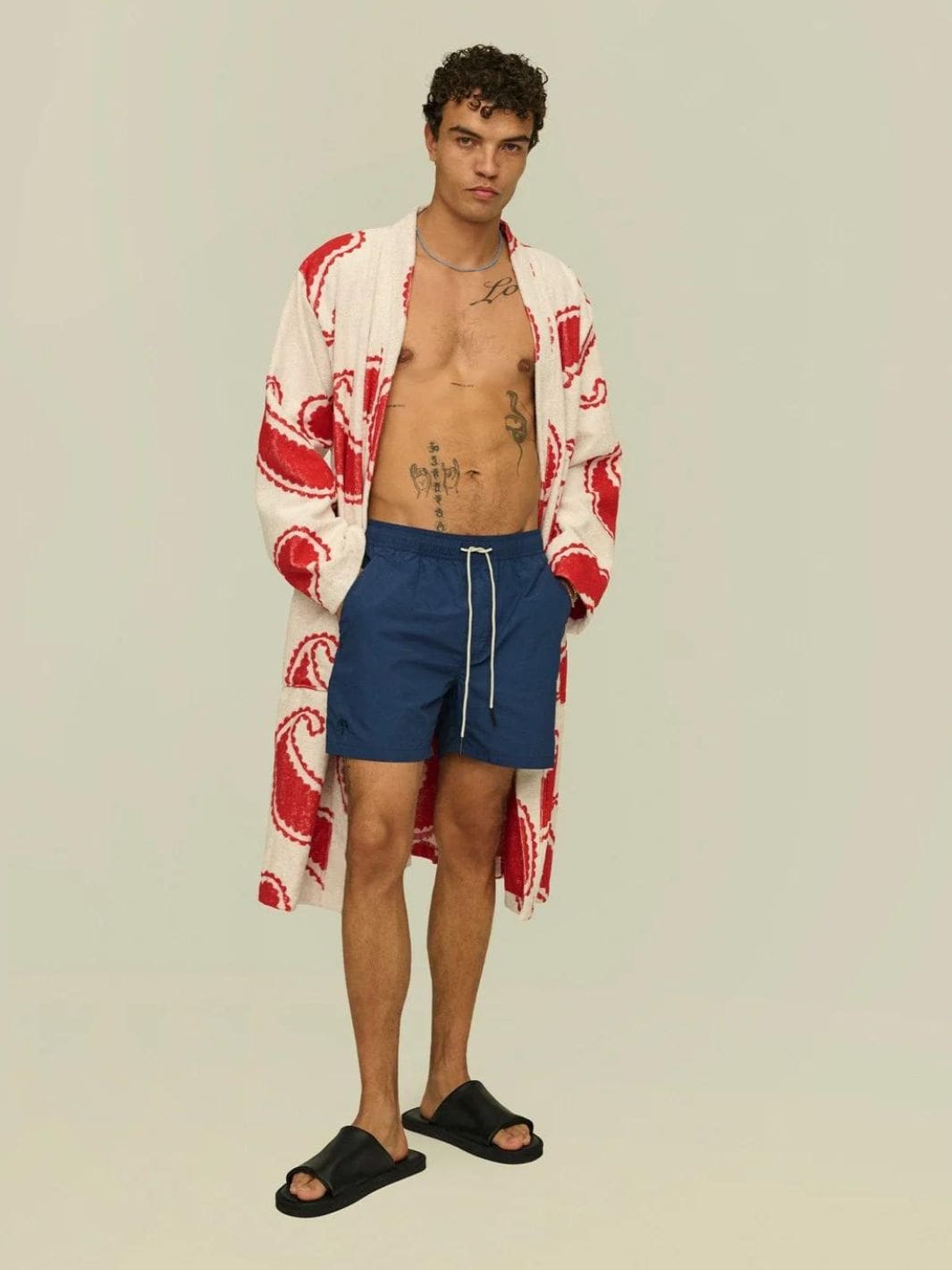 Oas Shorts Badeshorts | Nylon Swim Shorts Navy