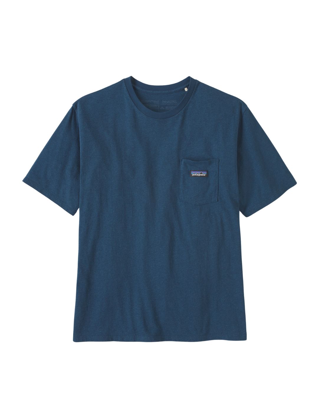 Patagonia Tees & Longsleeves T-skjorte | Organic LW Pocket Tee Tidepool Blue
