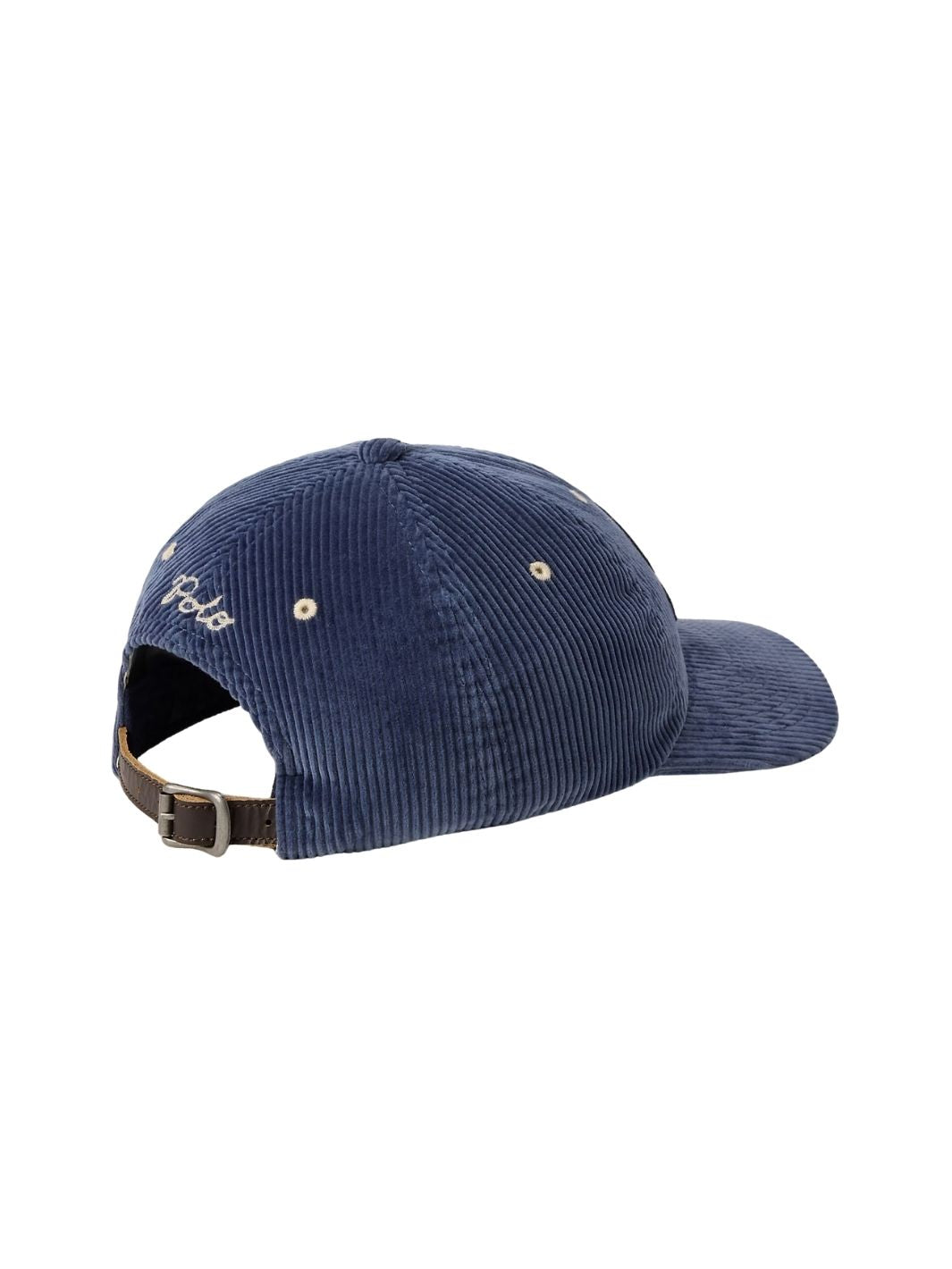 Polo Ralph Lauren Accessories The Ralph Logo Corduroy Ball Cap Navy