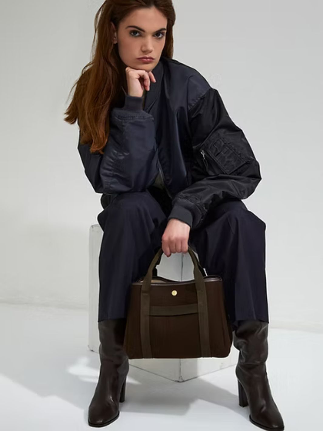 Rue de Verneuil Bags Veske | Traversée S Whip Chocolat Flannel