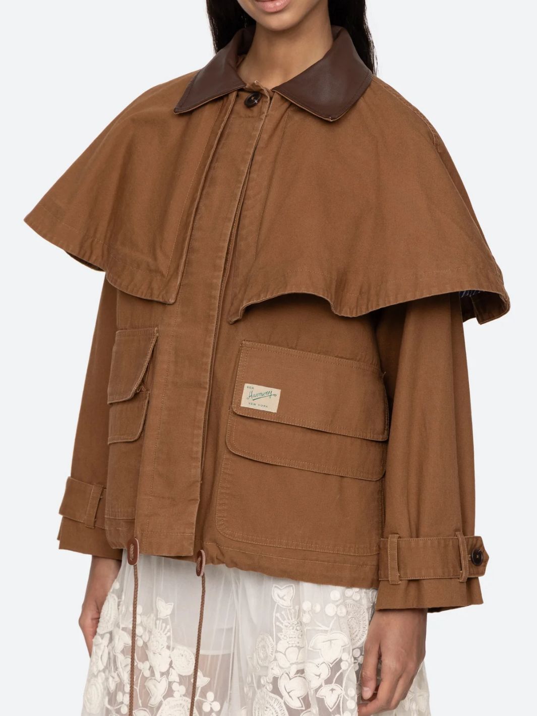 Sea NY Outerwear Jakke | Carolyn Workwear Cape Jacket