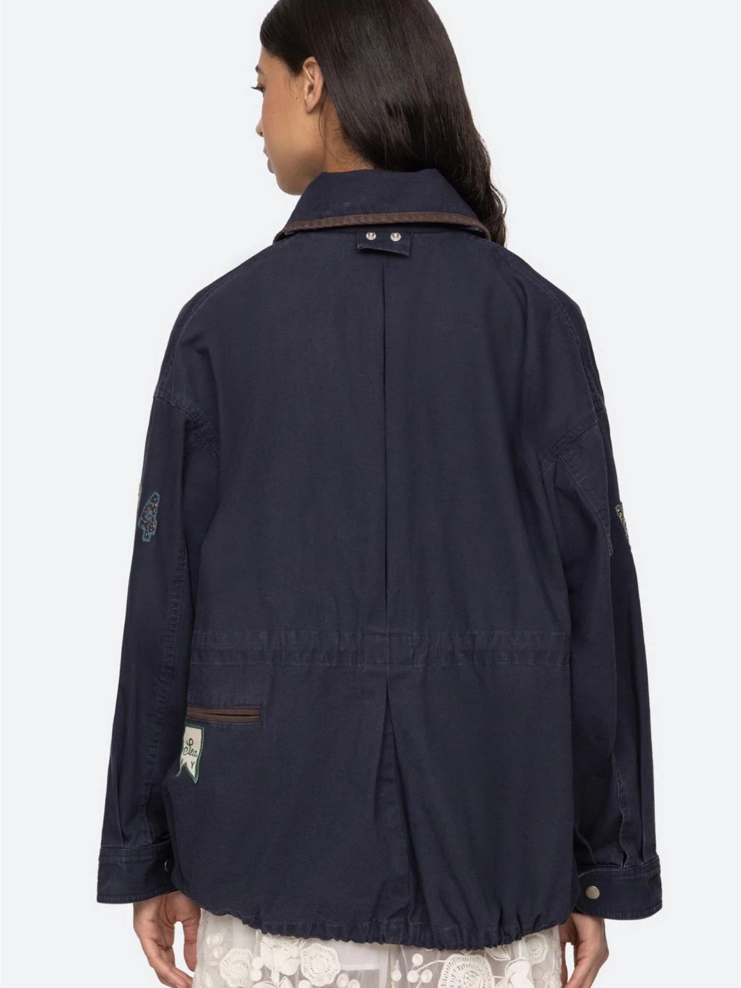 Sea NY Outerwear Jakke | Carolyn Workwear Jacket Navy