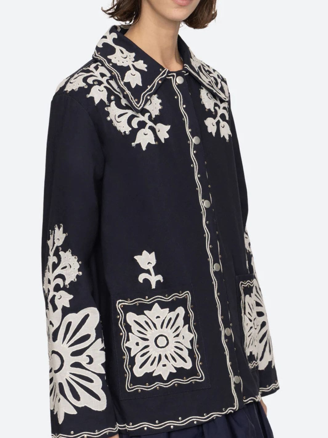 Sea NY Outerwear Jakke | Liliana Applique Jacket