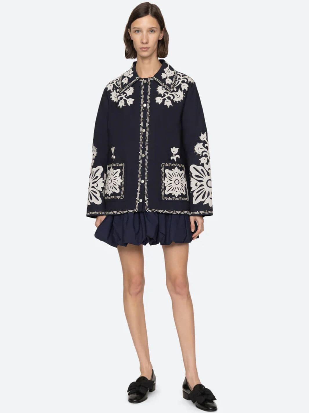 Sea NY Outerwear Jakke | Liliana Applique Jacket