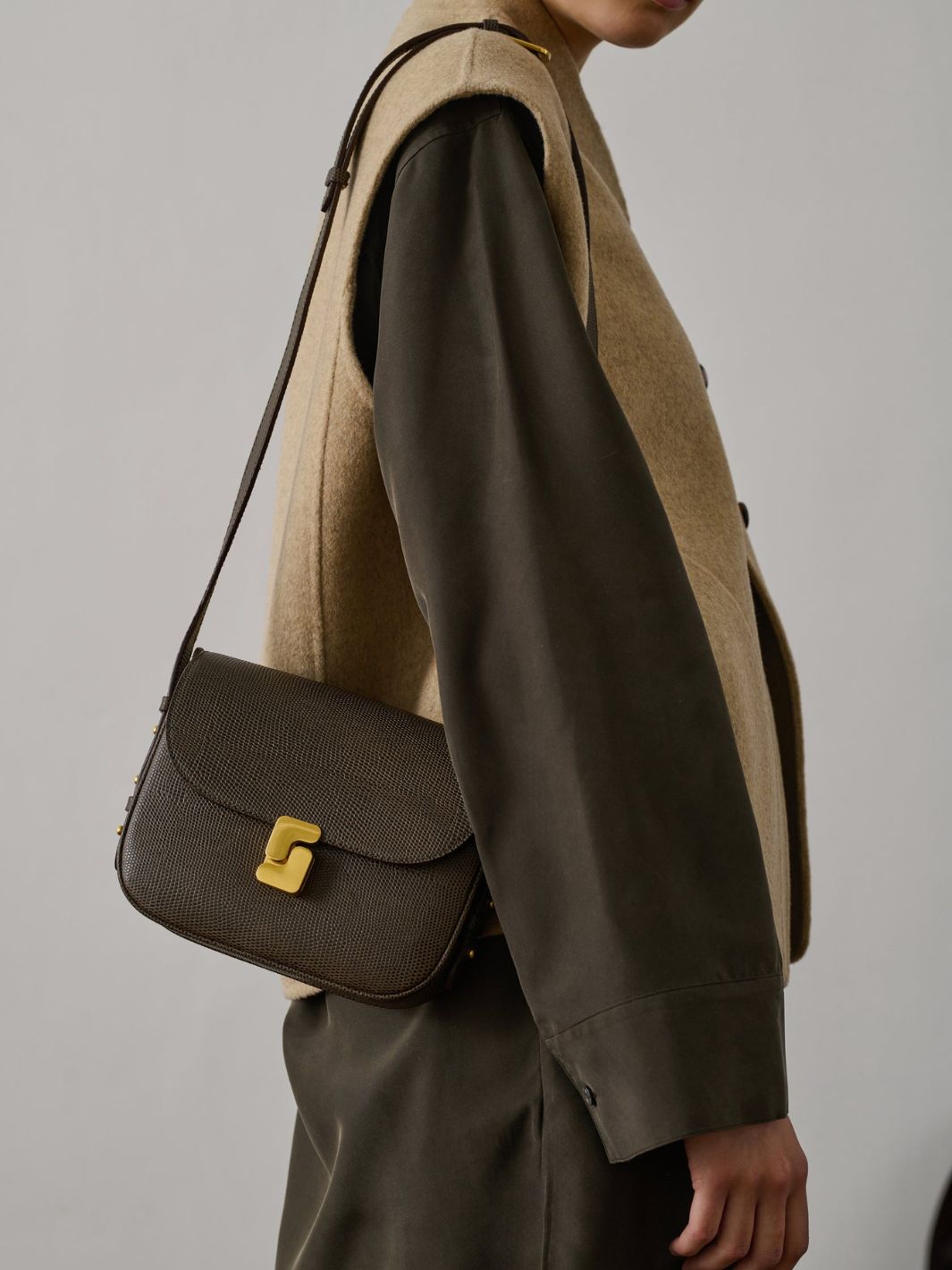 Soeur Bags Veske | Bellissima Mini Bag Olive Green