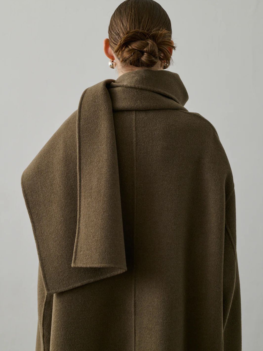 Soeur Outerwear Kåpe | Finn Coat Beige/Grey