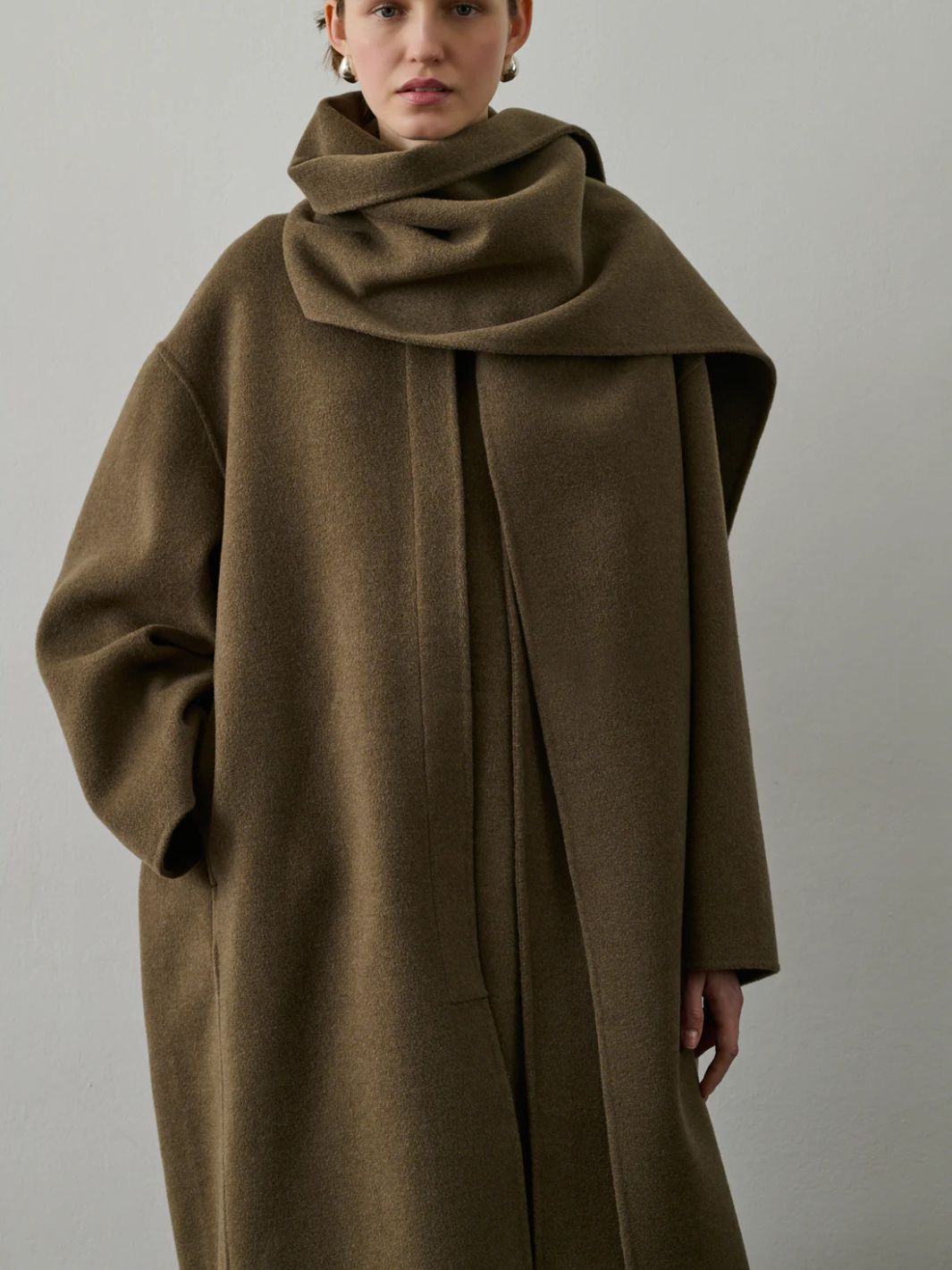 Soeur Outerwear Kåpe | Finn Coat Beige/Grey