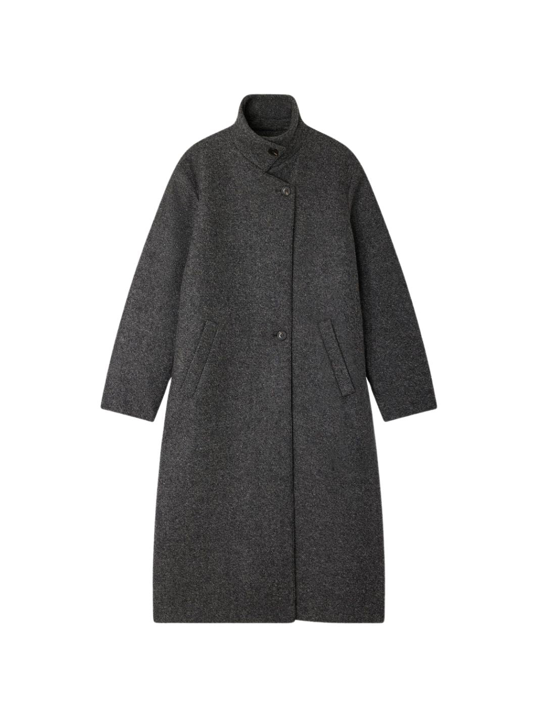Soeur Outerwear Kåpe | Germain Coat Heather Grey