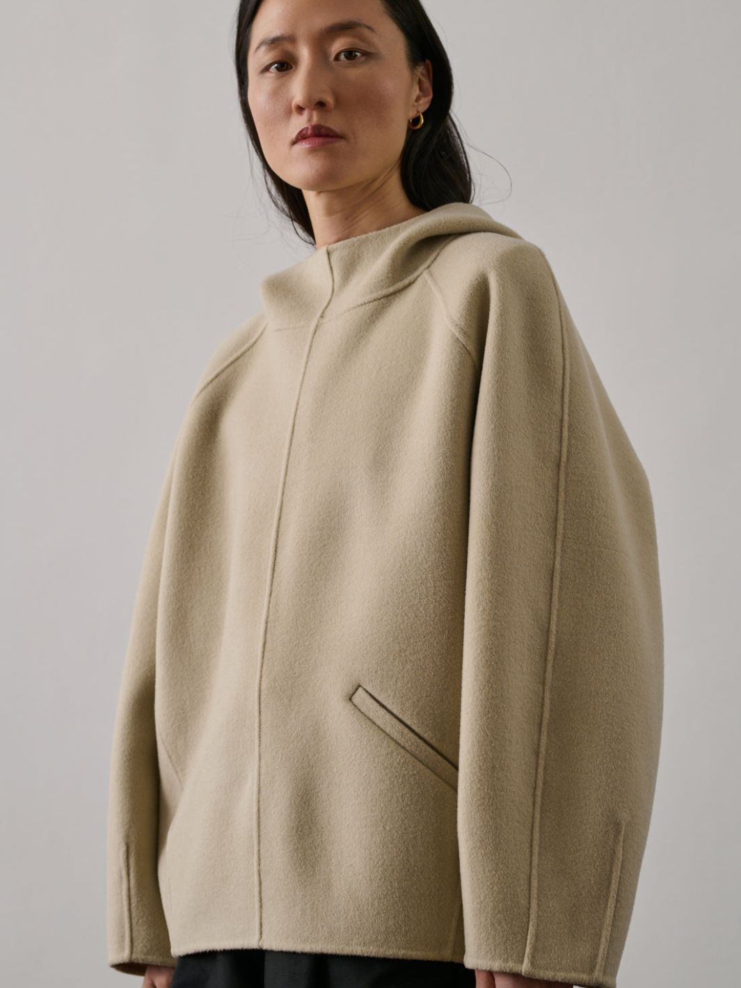 Soeur Outerwear Pullover | Gretel Sweatshirt Chalk