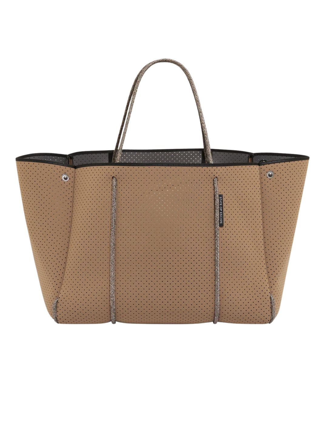 State of Escape Bags Tote Bag | Escape Tote Caramel/Steel