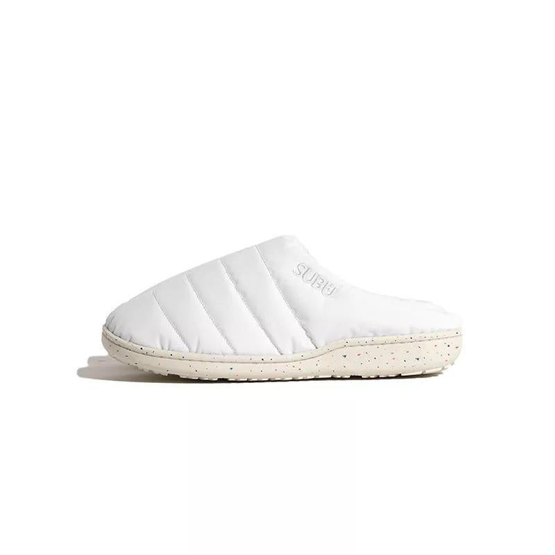 Subu Shoes 39-40 / White Slip-On | Slippers RE White