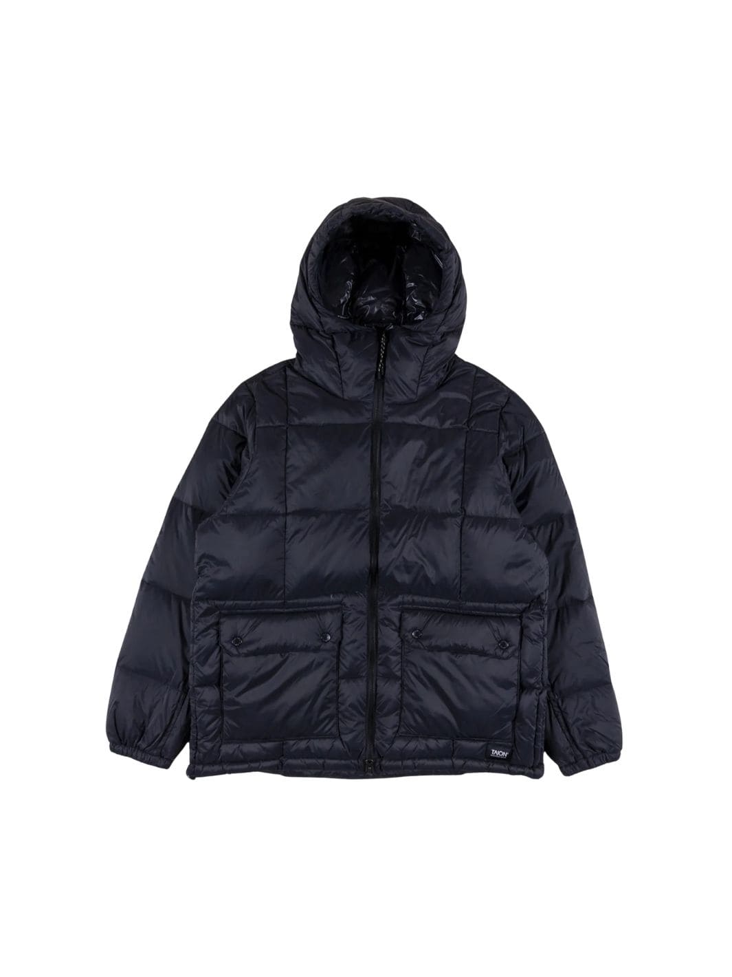 Taion Outerwear Dunjakke | Hood Down Jacket Black
