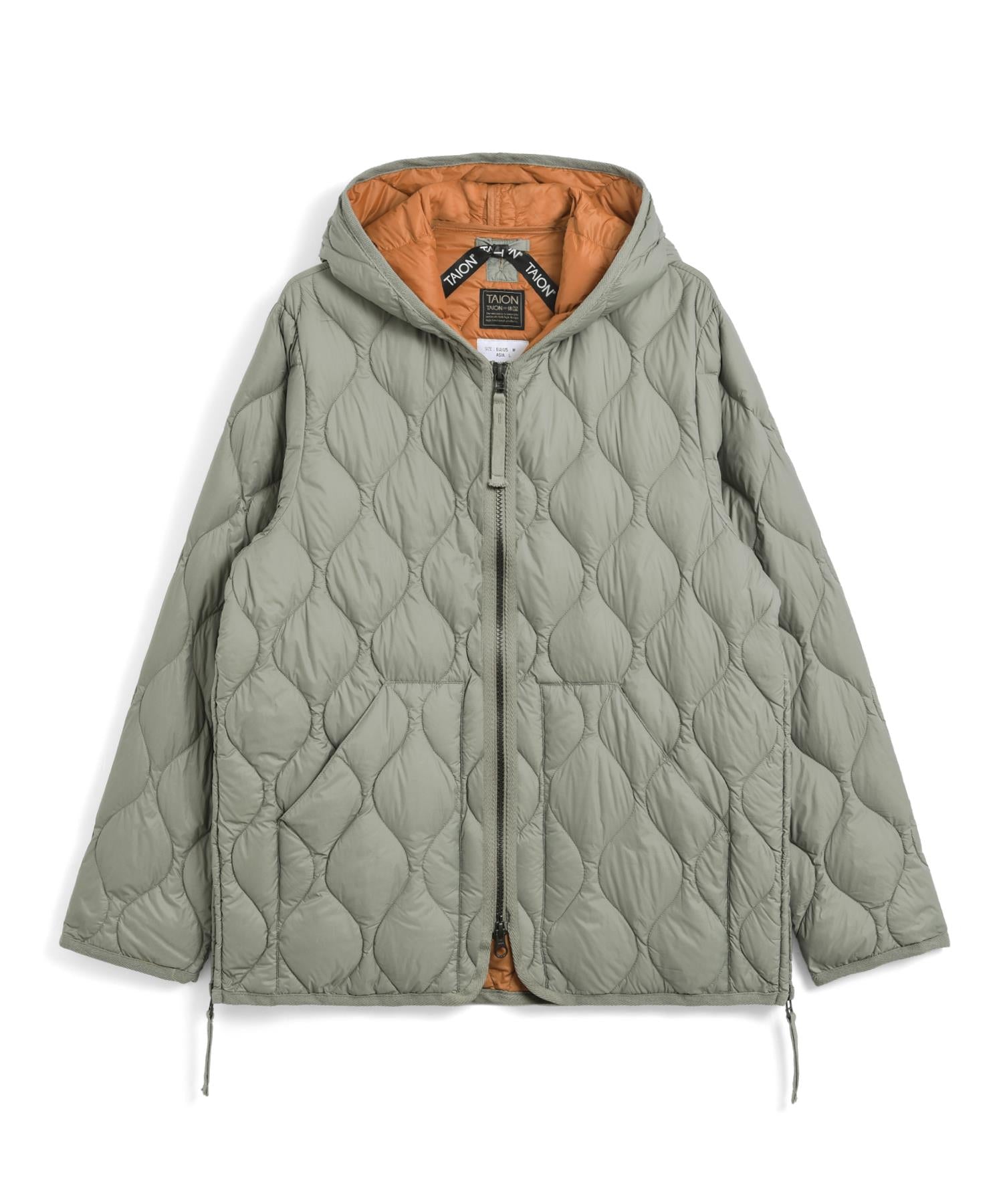 Taion Outerwear Dunjakke | Military Hooded Zip