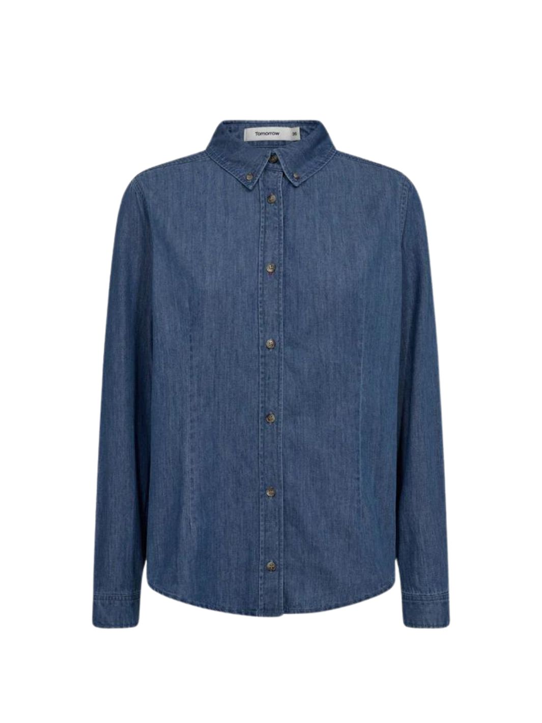 Tomorrow Shirts Skjorte | Amber Shirt Mid Blue Denim