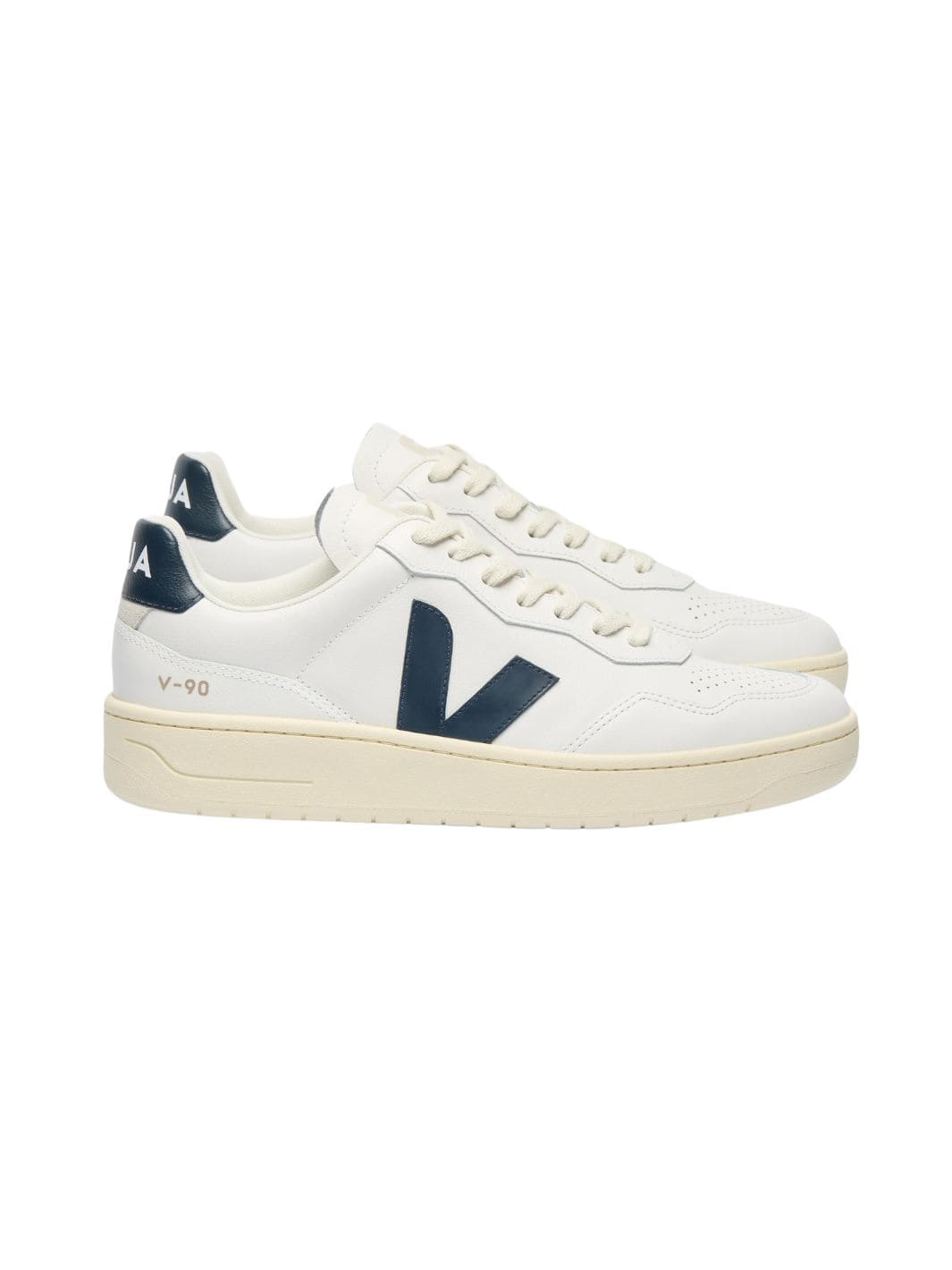 Veja Shoes Sneakers | V-90 Leather Extra-White Nautico