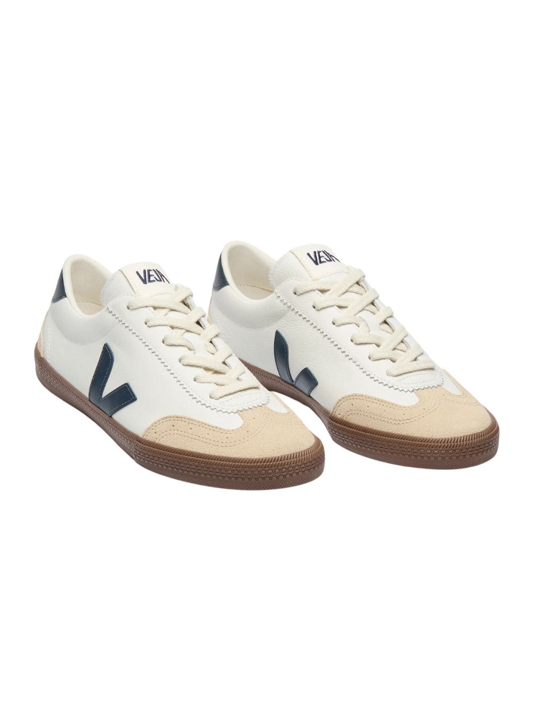 Veja Shoes Sneakers | Volley O.T. Leather White Nautico Bark