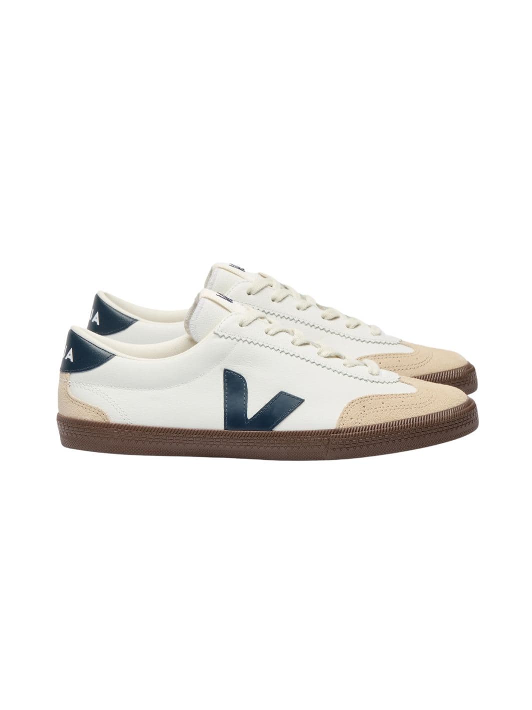 Veja Shoes Sneakers | Volley O.T. Leather White Nautico Bark