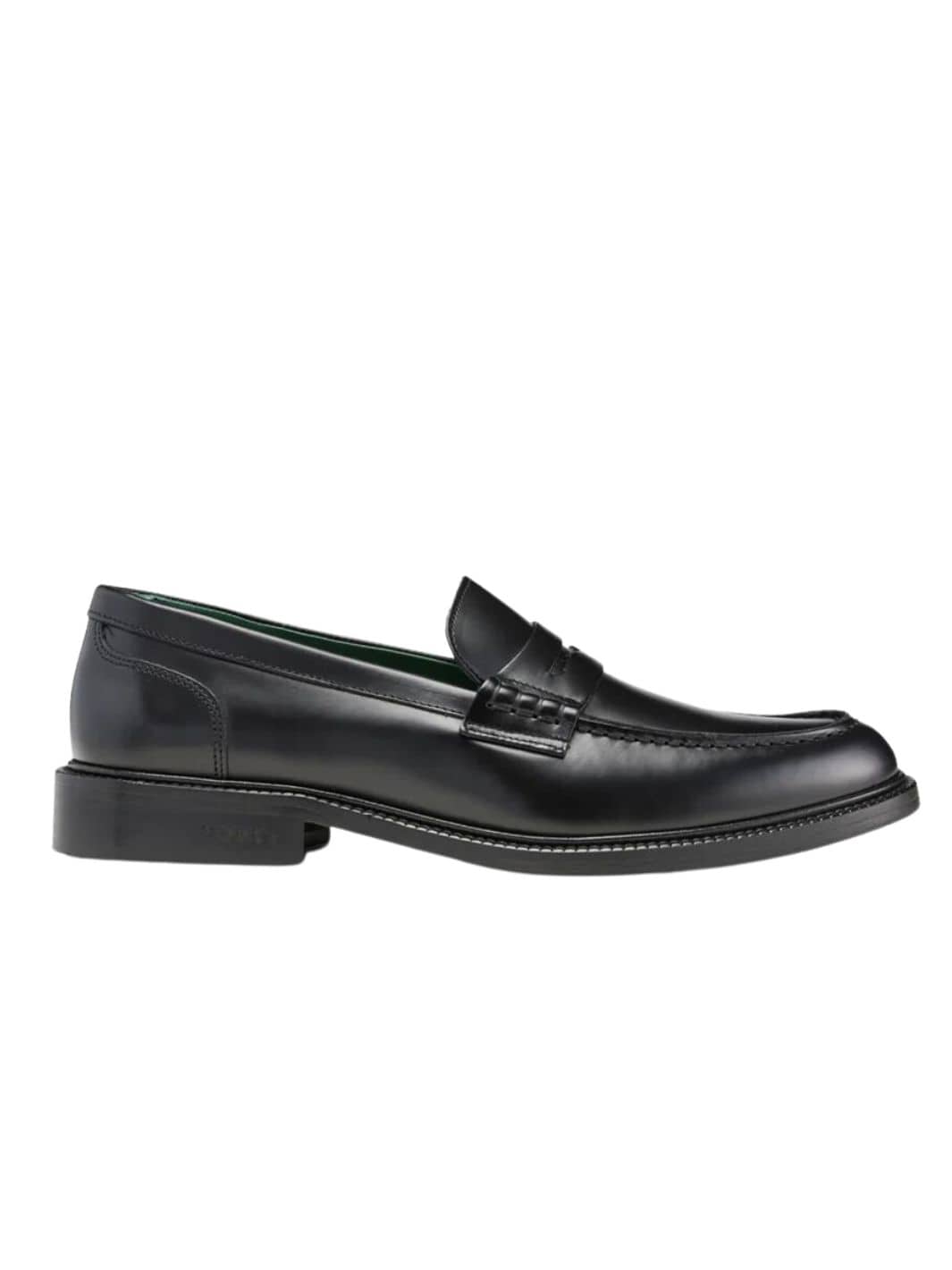 Vinny's Shoes Loafers | Townee Penny Polido Leather Black