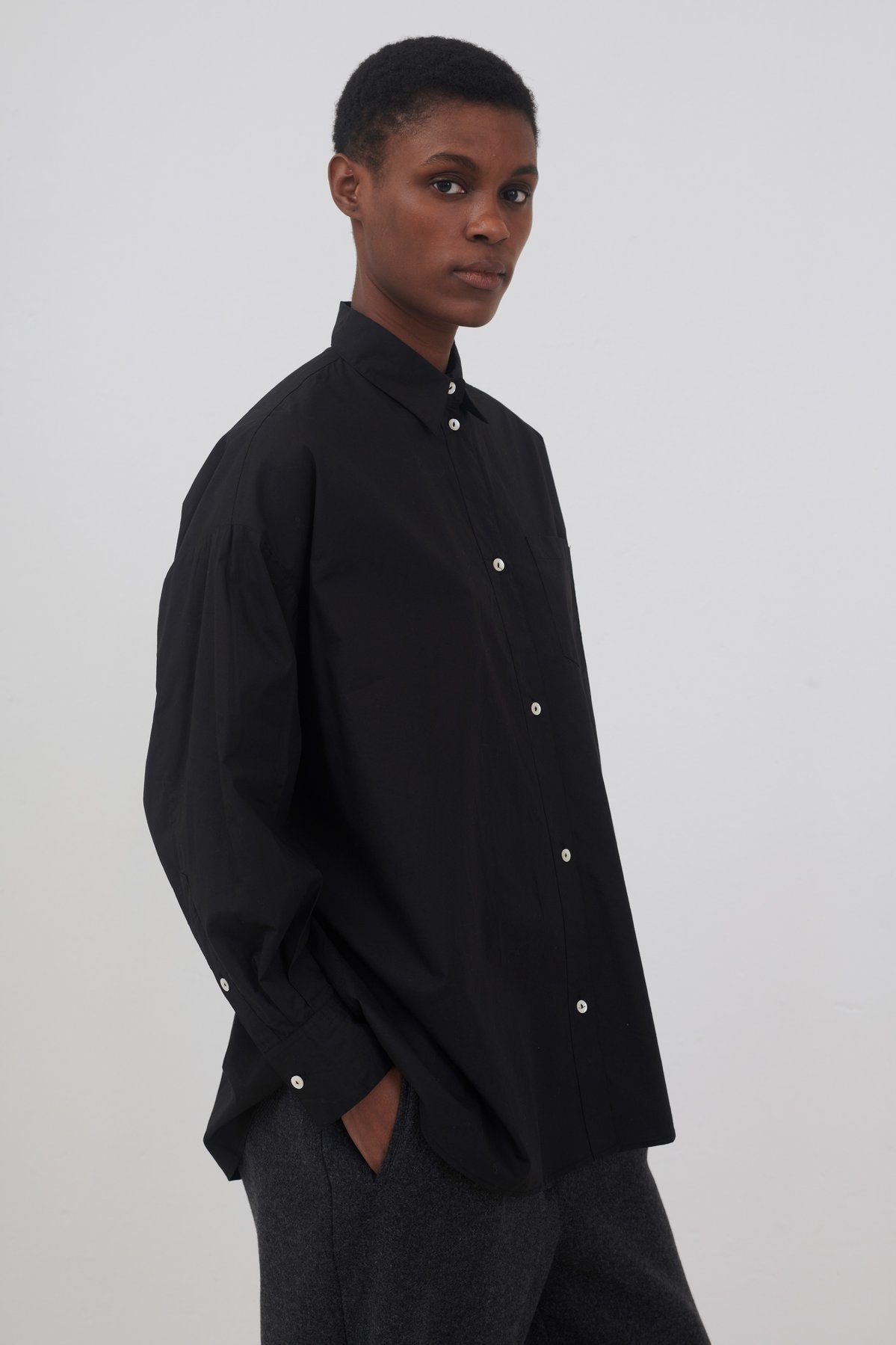 Skall Studio Shirts Skjorte | Edgar Shirt Black