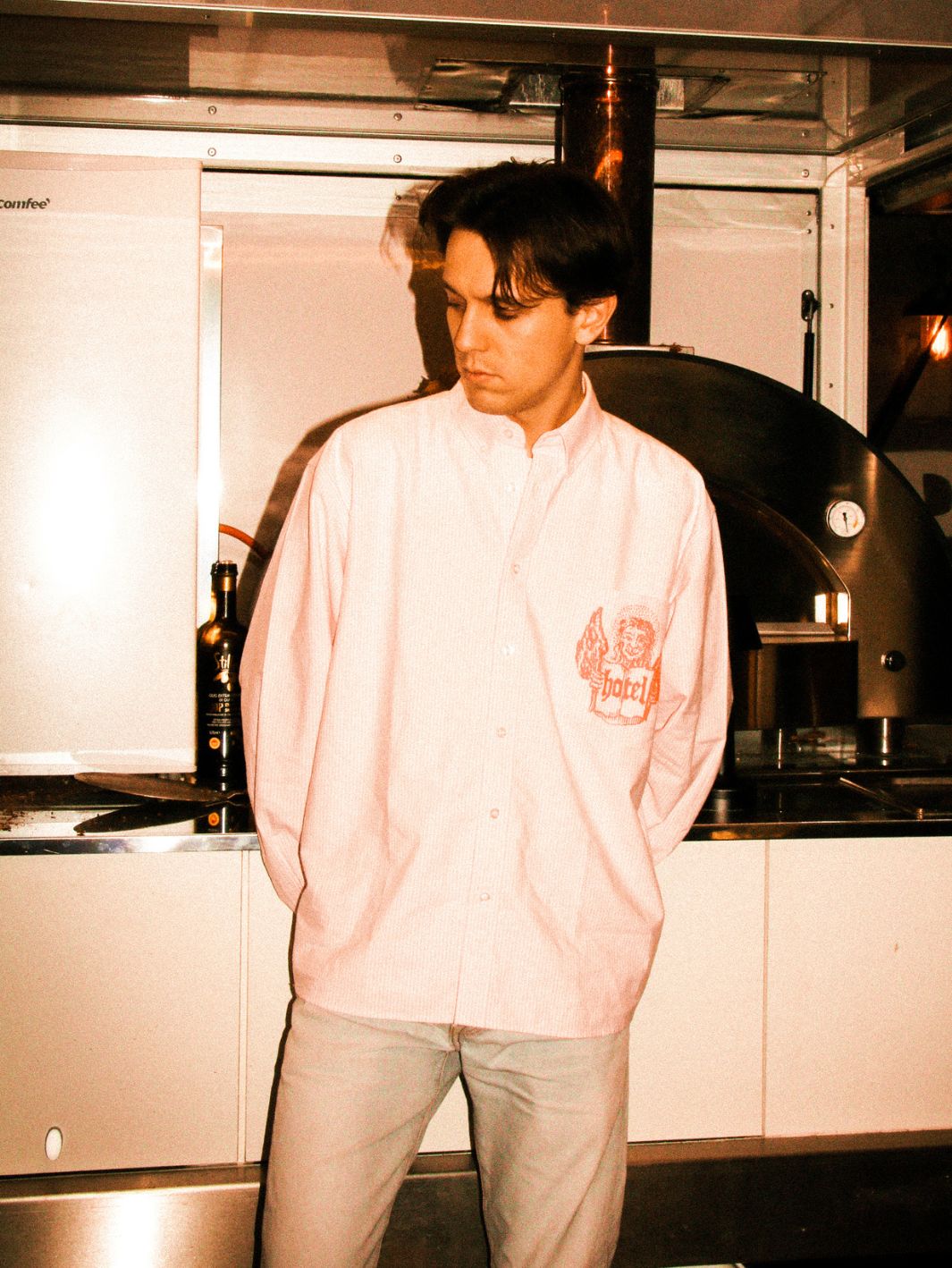 Skjorte | Oxford Striped Shirt Pink