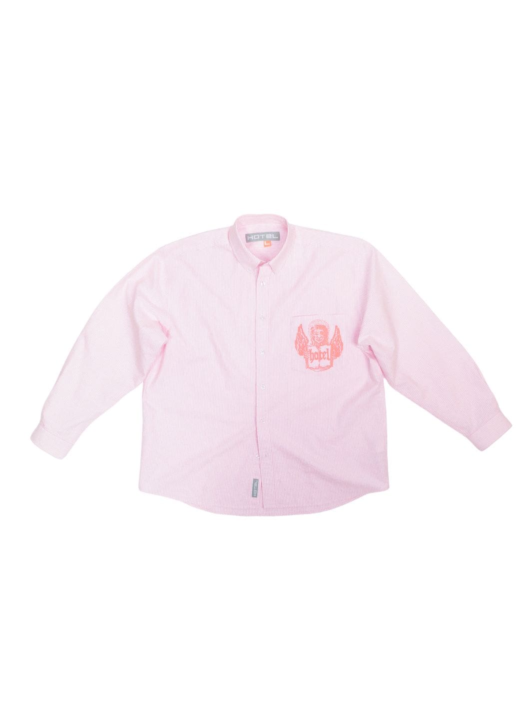 Skjorte | Oxford Striped Shirt Pink